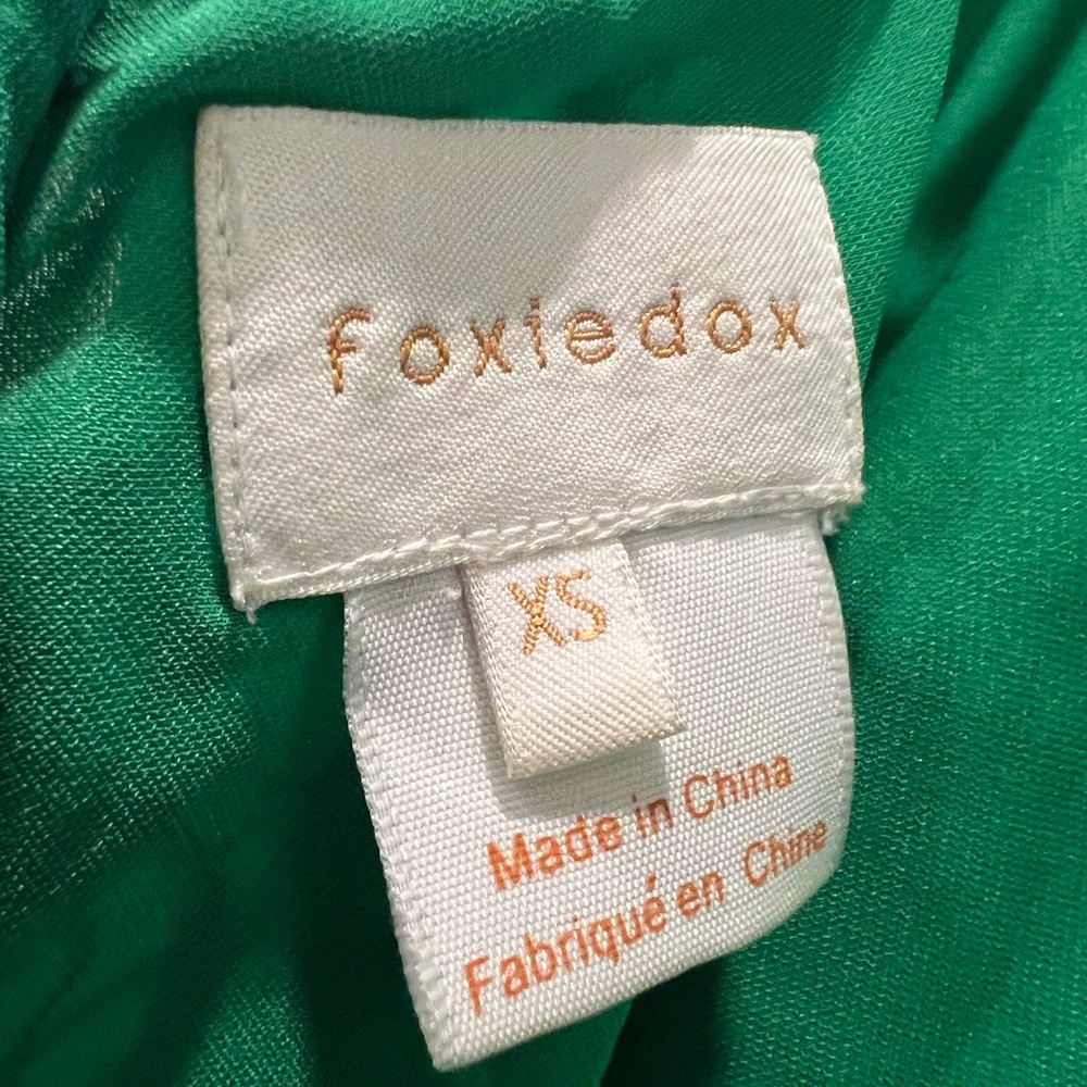 Foxiedox Vibrant Green Dress - Picture 4 of 4